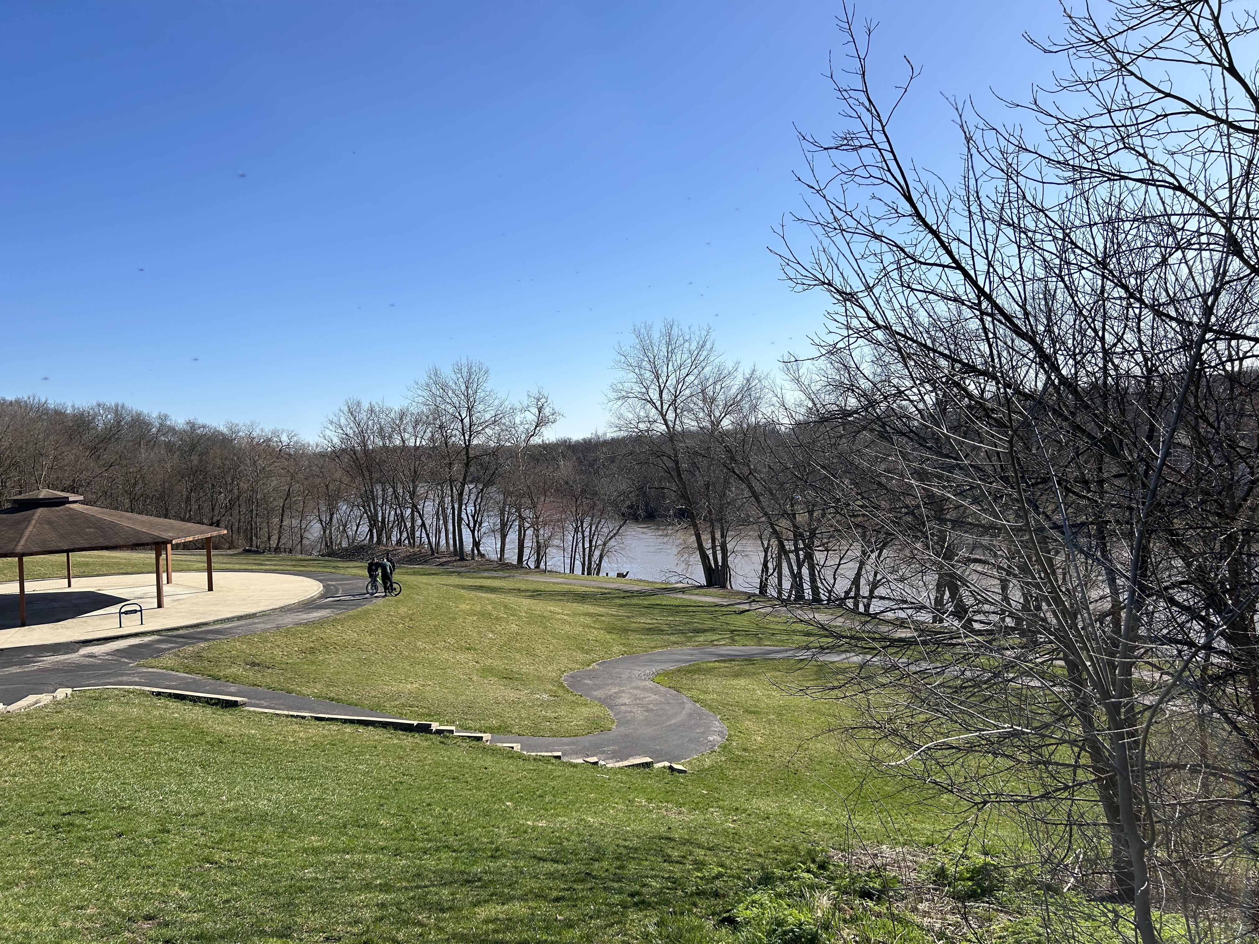 Trails at Cavalier de la Salle Park, near the Briarcliff neighborhood.