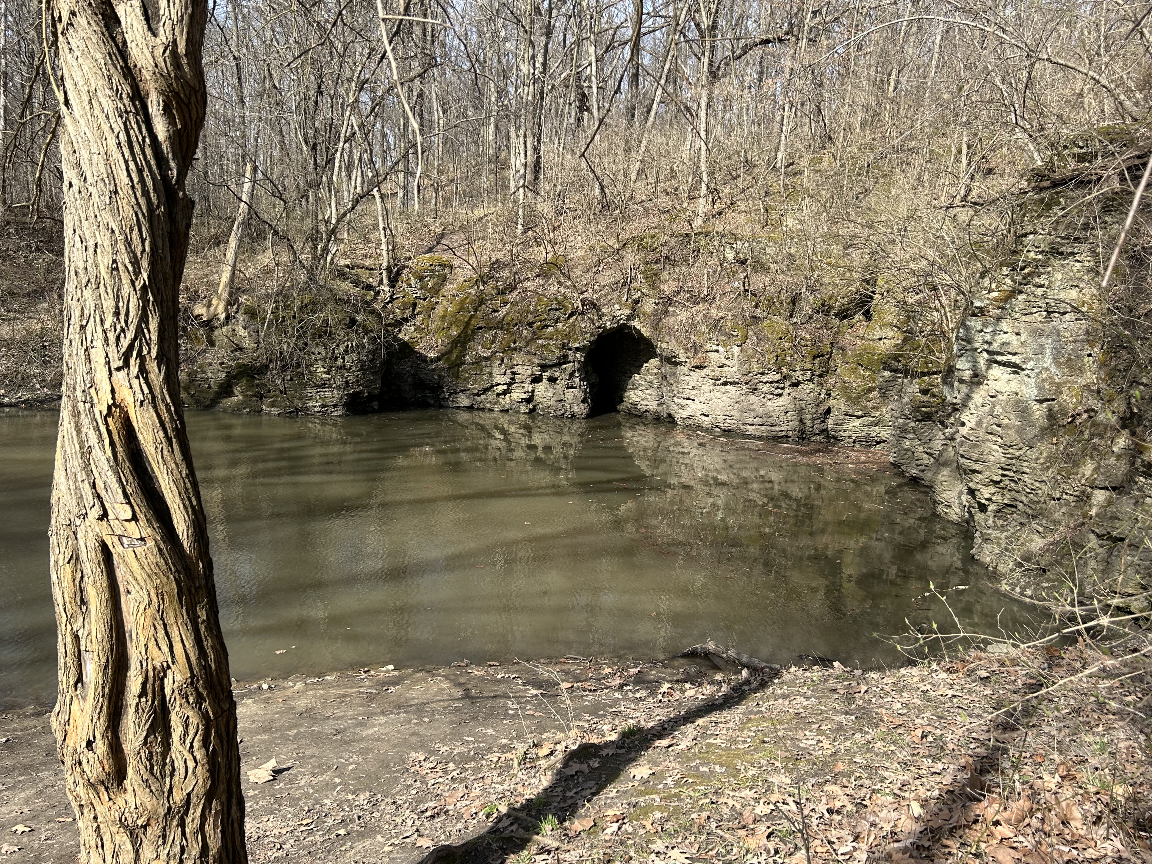 Indian Caves at Perry Farm in Kankakee County.